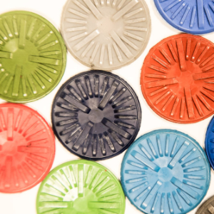 Rubber part used to test rubber formulations